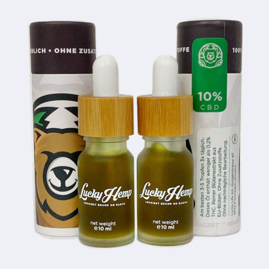 Probier-Set 5% + 10% Vollspektrum CBD-Öle