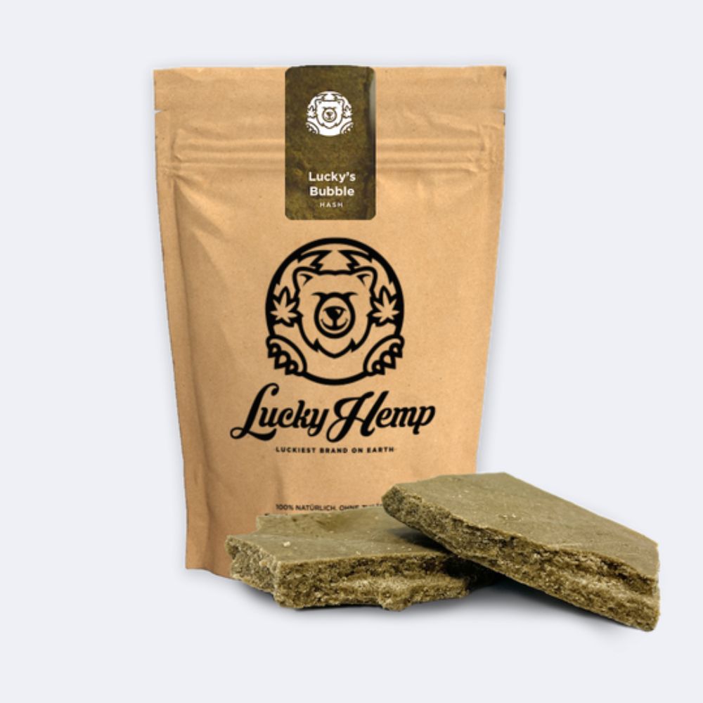Lucky's Bubble Hash 40% CBD Ökopack