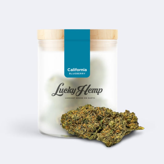 California Blueberry Glas