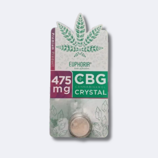 Euphoria Reine CBG-Kristalle 475 mg - 95% CBG
