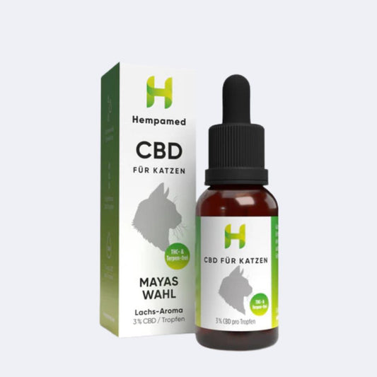 Premium CBD Öl für Katzen 3 % (Lachs-Aroma)