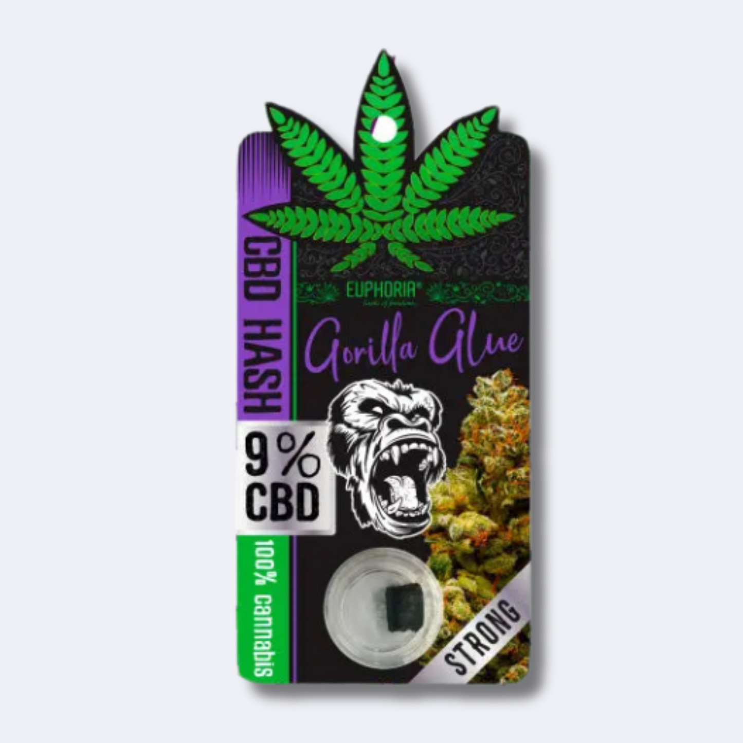 9% CBD Hash "Gorilla Glue" 1g