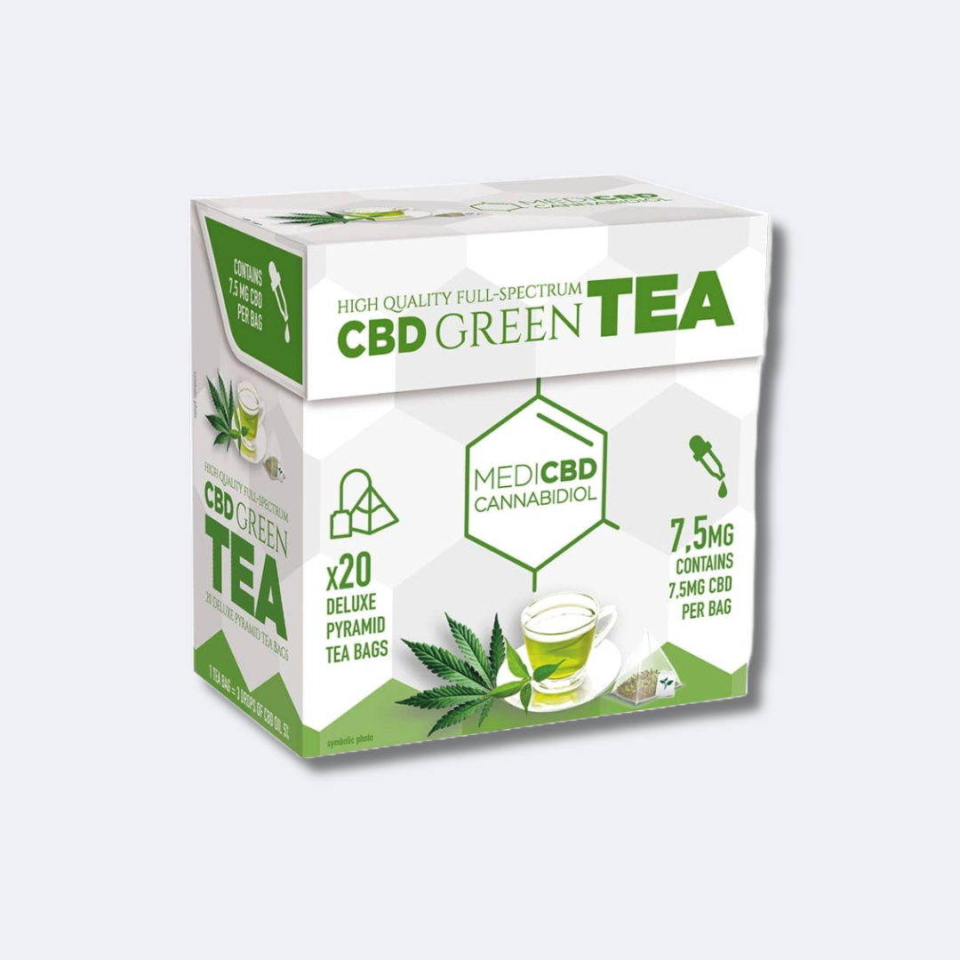 Medi Green CBD Tea - 7,5mg CBD pro Beutel