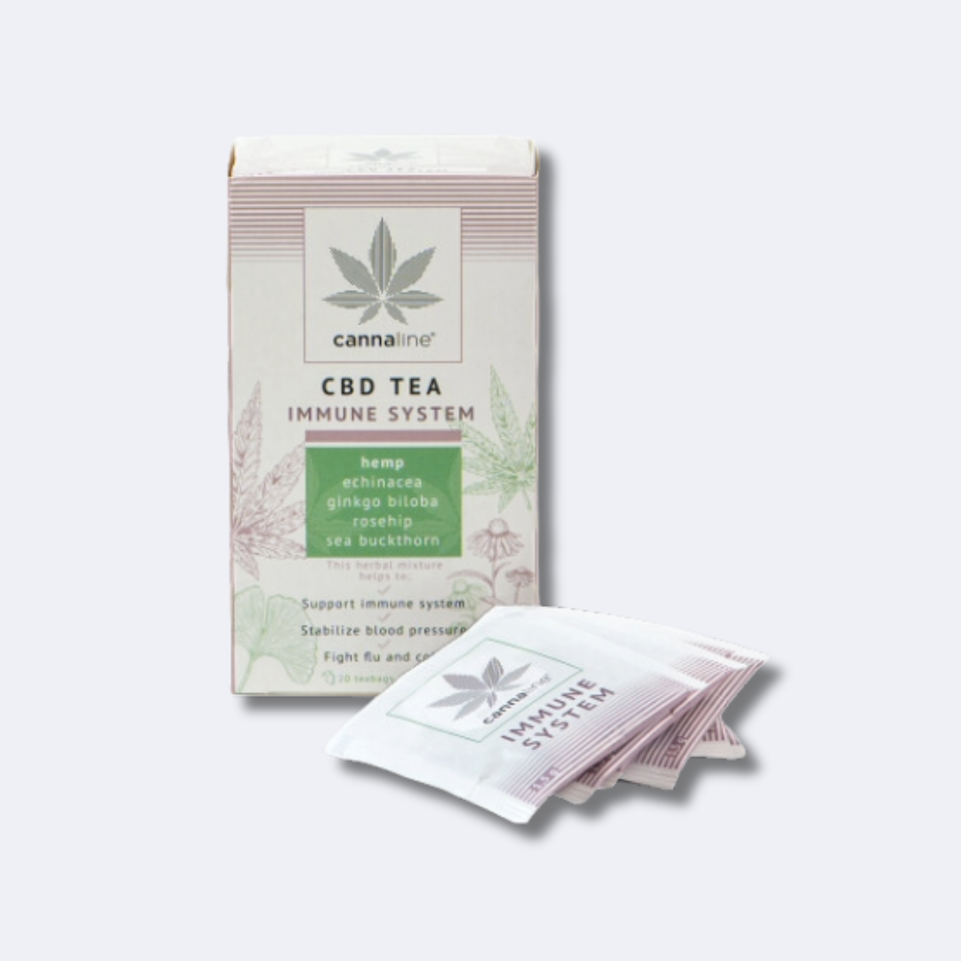 Cannaline Immune System Tee - 10% Hanfsamen pro Beutel