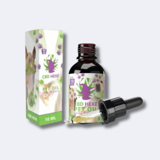 CBD Hexe Tier Öl CBD mit Lachsöl ohne Terpene 5% oder 10 % CBD