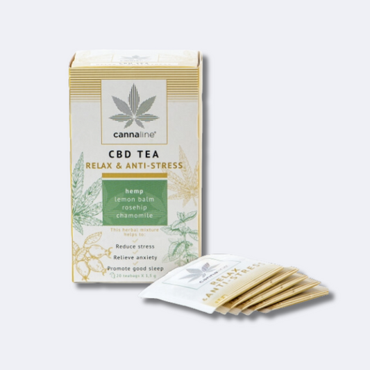 Cannaline Relax Tee - 5% CBD pro Beutel