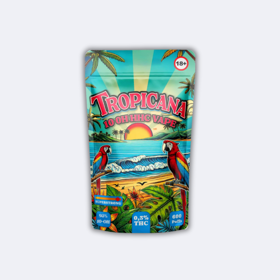 93% 10-OH-HHC Vape "Tropicana" oder "Bubble Gum"