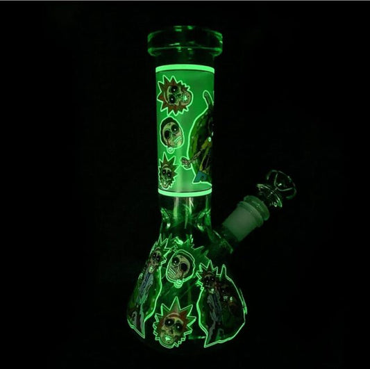 Rick and Morty fluoreszierende Ice-Bong