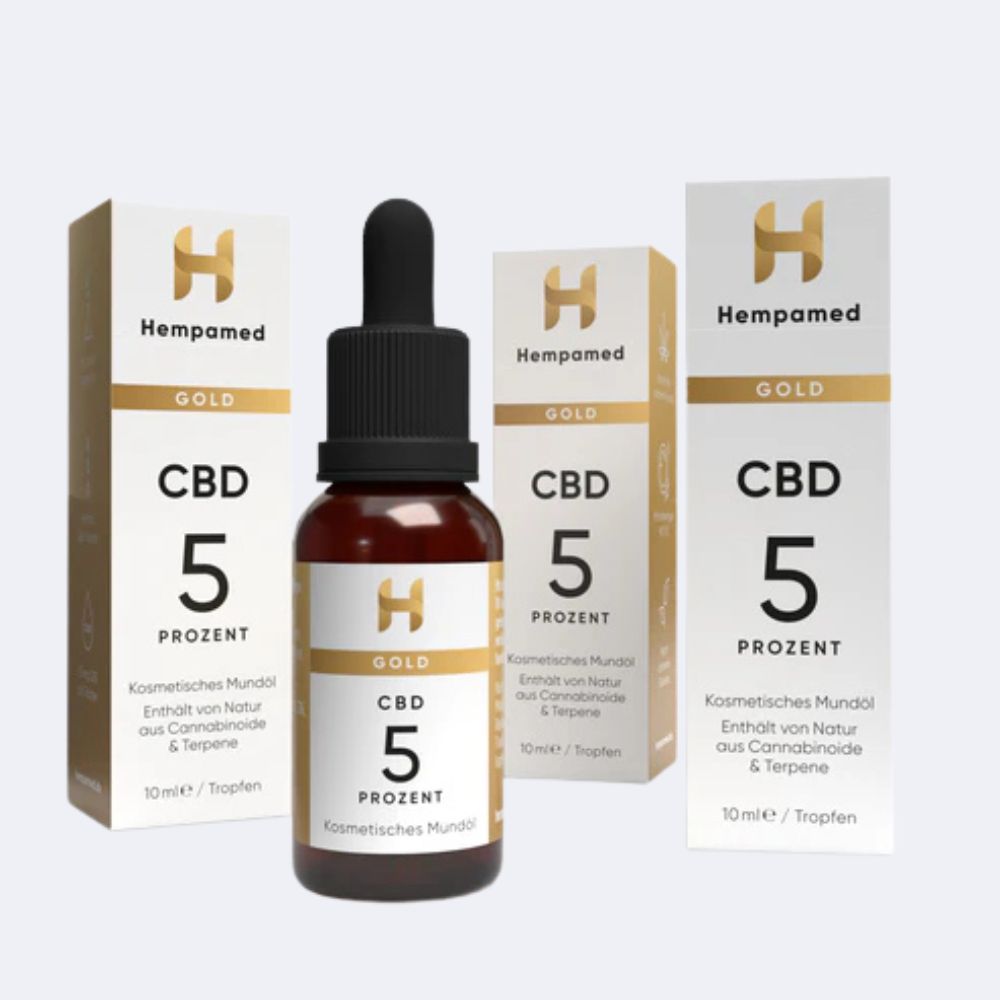 3x Gold CBD Öl 5 %