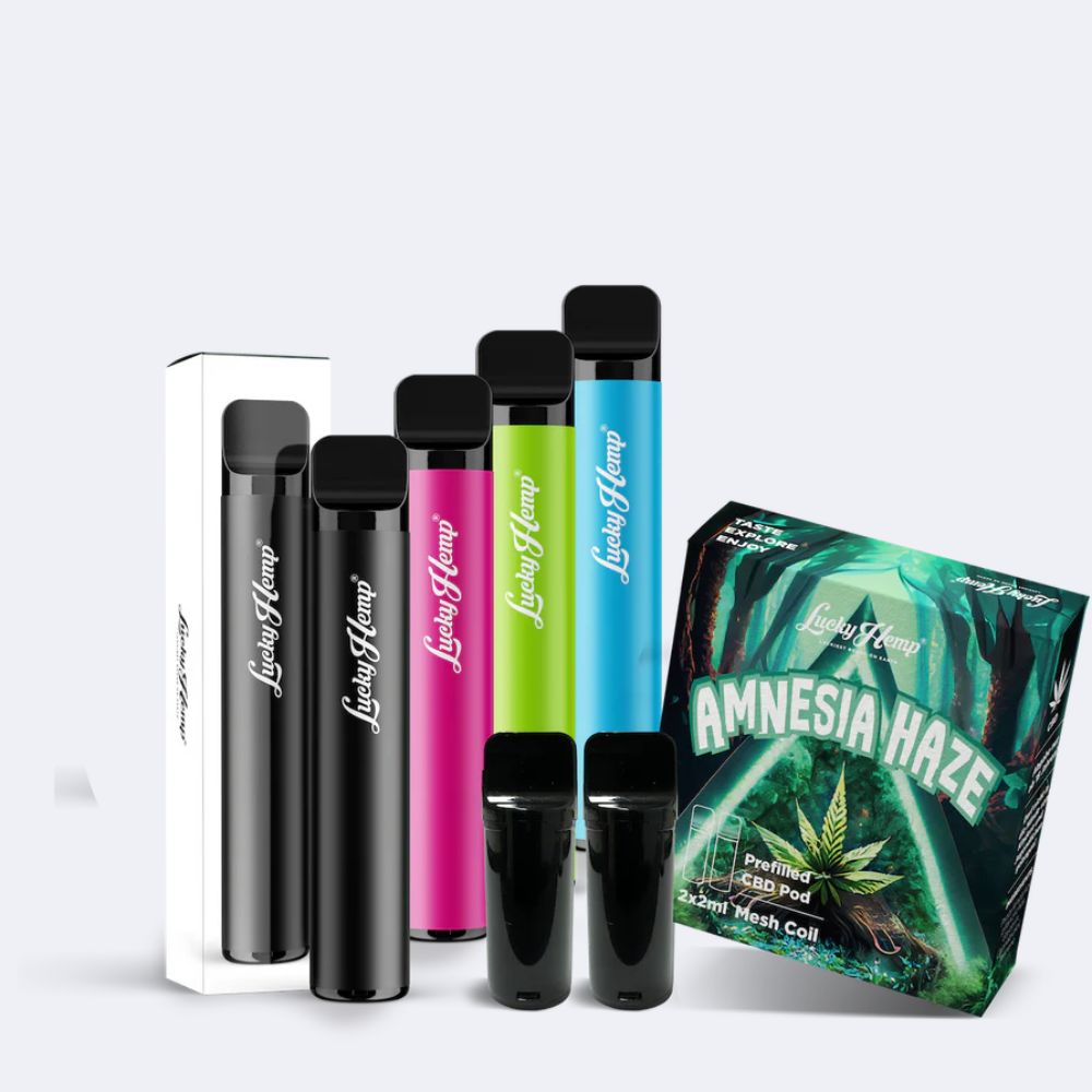 Vape Batterie + 2 Pods Amnesia