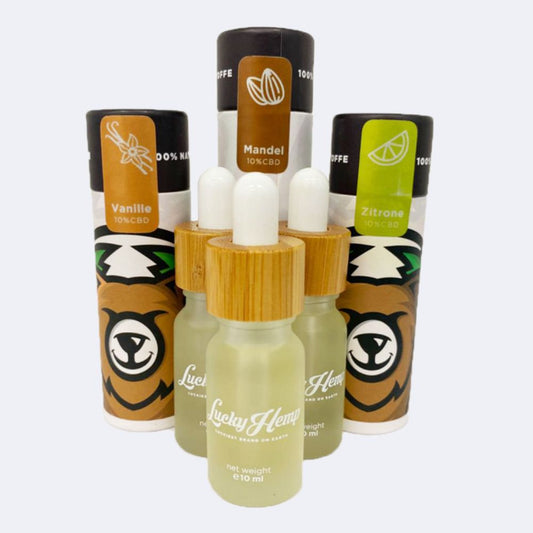 Probier-Set Aromaöle 10% CBD