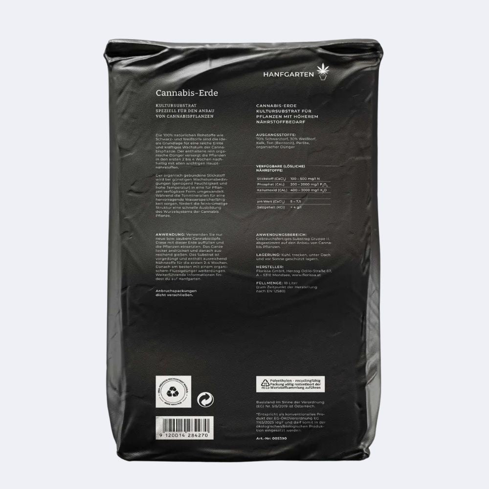 Premium Super-Grow BIO Cannabis Erde