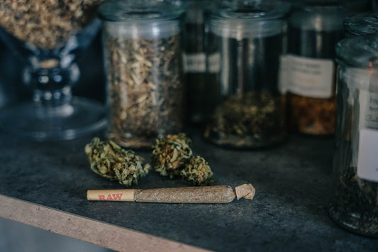 a close up of a cigarette on a table