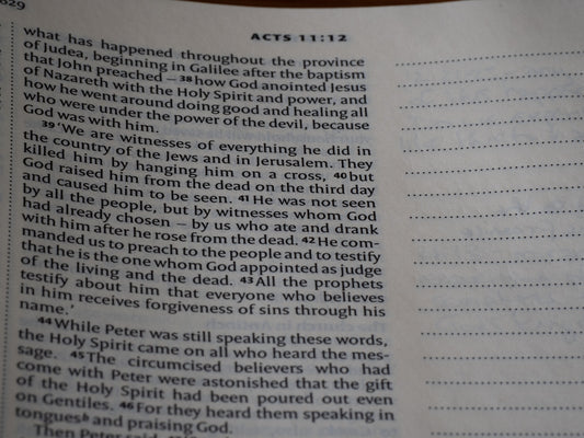 A close up of an open book with writing on it