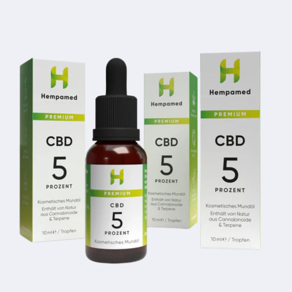 3x Premium CBD Öl 5 %